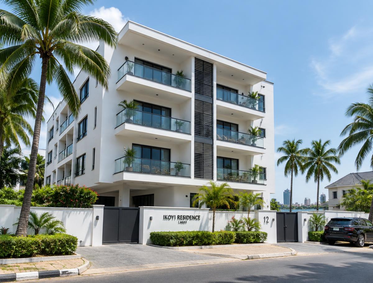 3-bedroom apartment with waterfront view